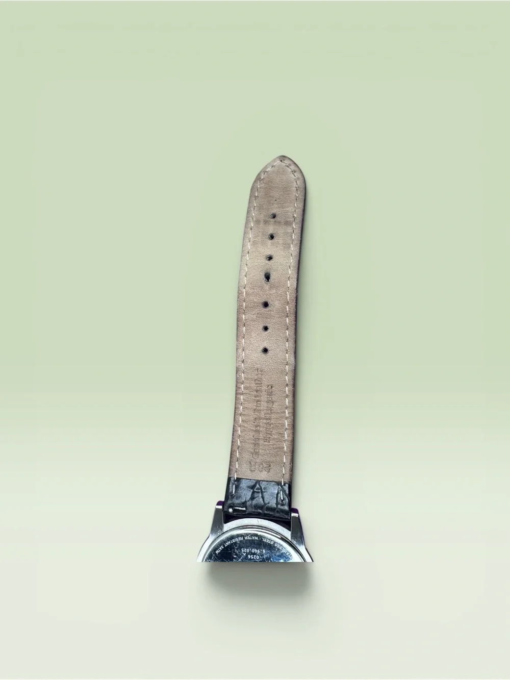 Coach Carlyle Croc Embossed Watch